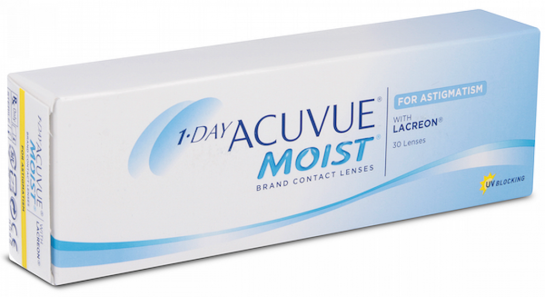 Acuvue 1-Day Moist For Astigmatism (30 ks)